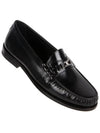Luco Triomphe Polished Bull Loafers Black - CELINE - BALAAN 2