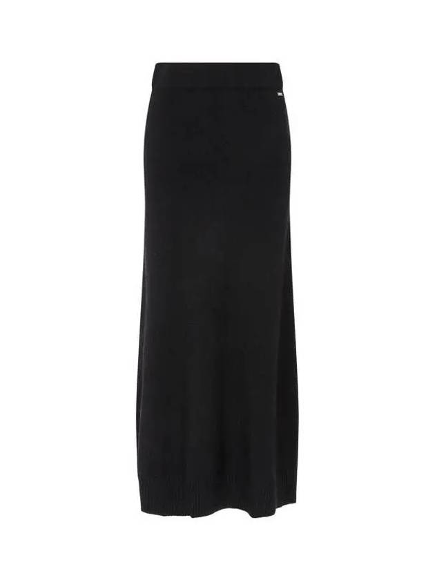 Women s Knitted Flare Maxi Skirt Black 270002 - ARMANI EXCHANGE - BALAAN 1