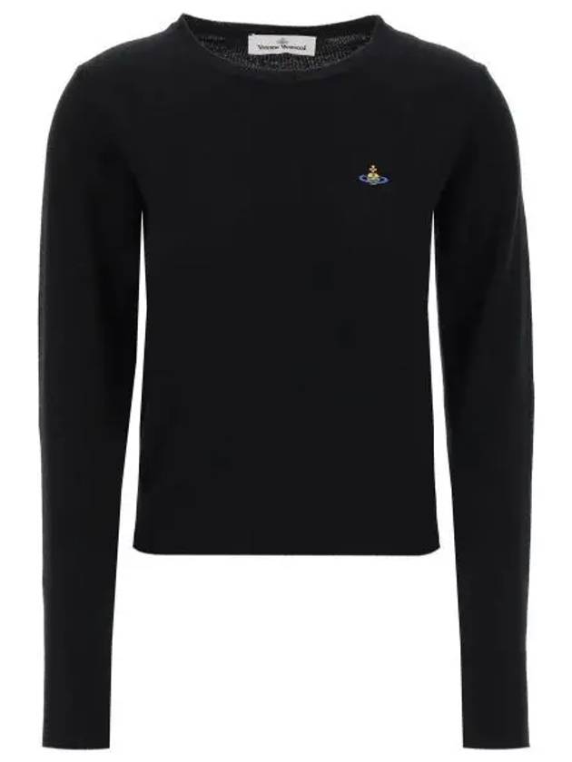 Bea Jumper Knit Top Black - VIVIENNE WESTWOOD - BALAAN 2