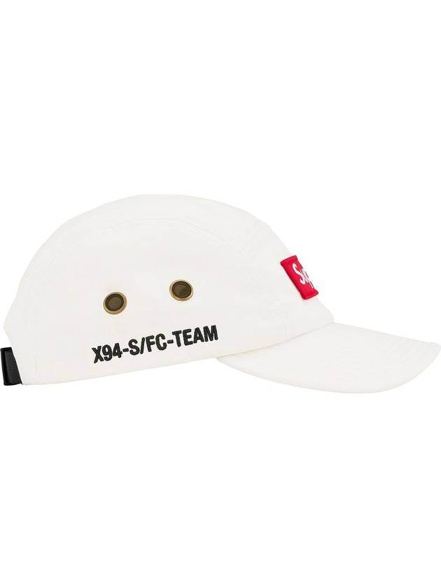 Logo Patch Side Embroidered Ball Cap Ivory - SUPREME - BALAAN 3