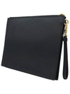 Women s Gucci 547613 Black Logo Print Strap Clutch gt Pouch Gangbuk used luxury goods - GUCCI - BALAAN 4