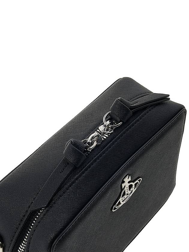 Melih Camera Cross Bag Black - VIVIENNE WESTWOOD - BALAAN 9