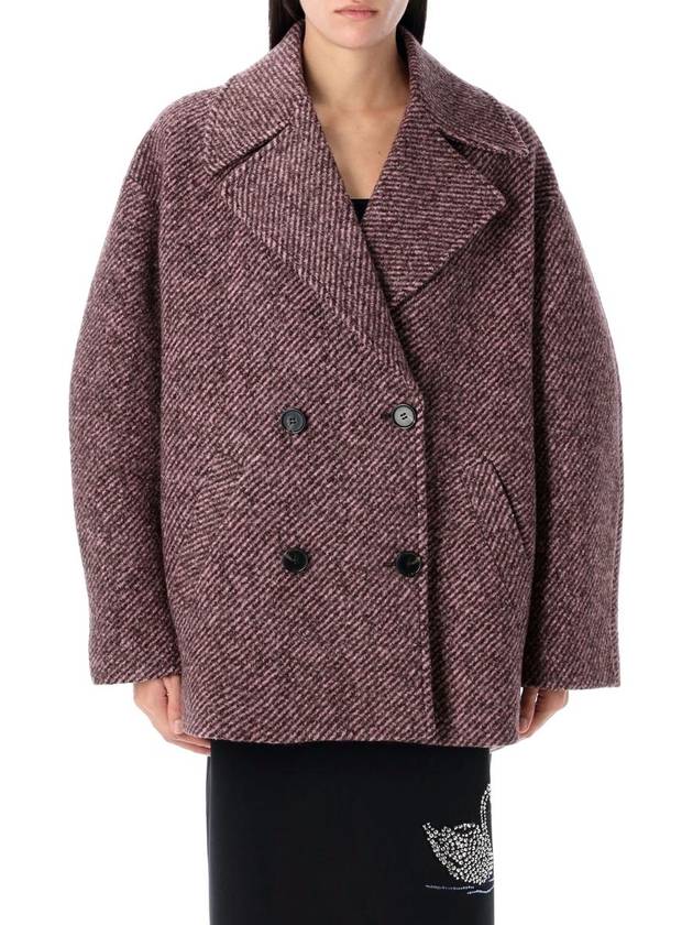 Msgm Double Breasted Peacoat - MSGM - BALAAN 1