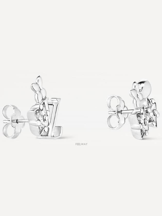 Loulougram Earrings Silver - LOUIS VUITTON - BALAAN 3