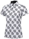 Official W LOGO PATTERN SHORT T SHIRT WH - ANEWGOLF - BALAAN 3