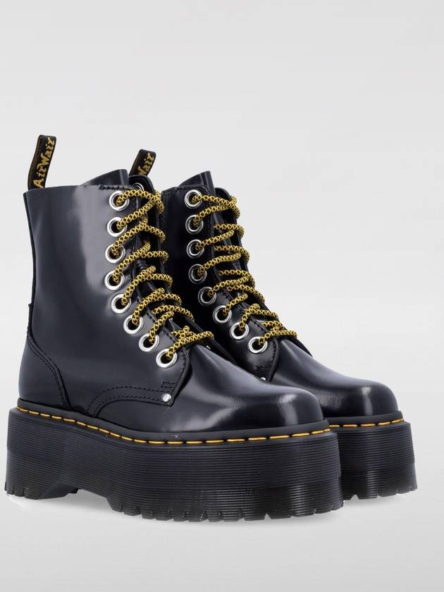 Jadon Max Buttero Leather Platform Worker Boots Black - DR. MARTENS - BALAAN 3