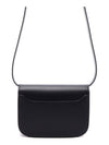 Lingot Small Olen Calf Leather Cross Bag Black - DELVAUX - BALAAN 5