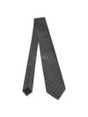 GG Dot Pattern Silk Tie Black - GUCCI - BALAAN 2