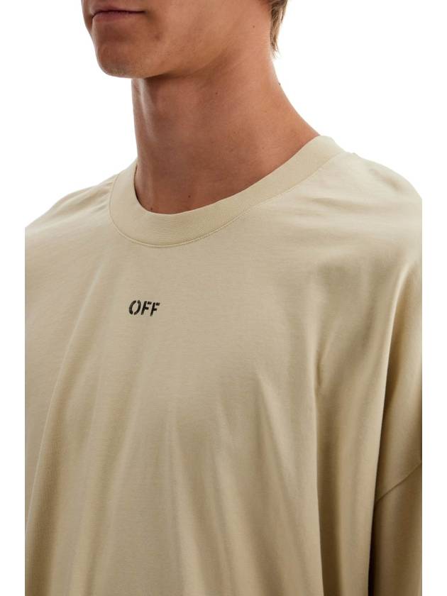 long sleeve oversized t-shirt for - OFF WHITE - BALAAN 4