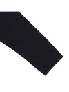 Cotton Long Sleeve T Shirt Black - WOOYOUNGMI - BALAAN 7