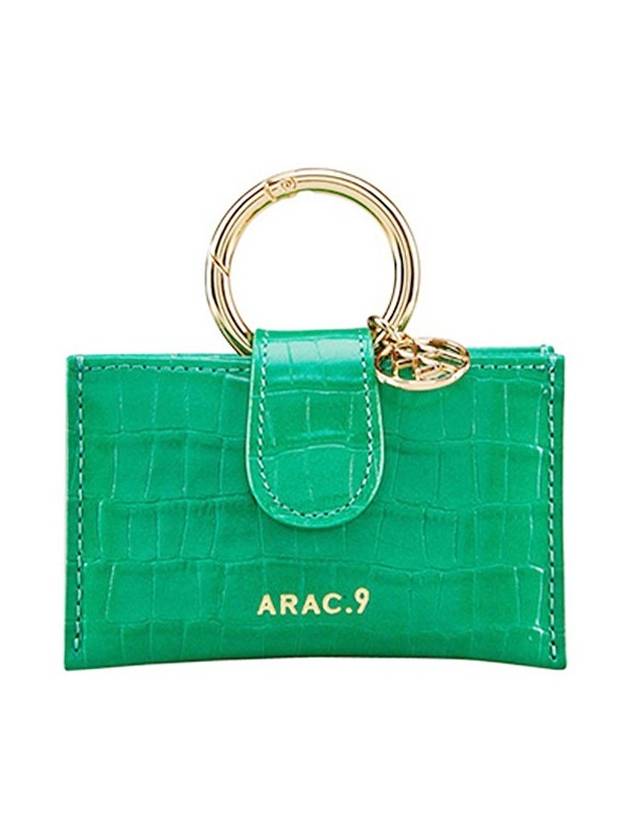 Ring point 3tier card wallet green - ARAC.9 - BALAAN 1