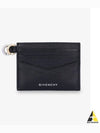 Voyou Leather Card Wallet Black - GIVENCHY - BALAAN 2