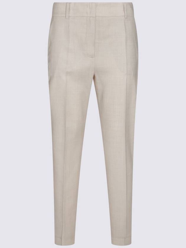 Eleventy Beige Wool Pants - ELEVENTY MILANO - BALAAN 1