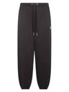 Logo Patch Track Pants Black - MONCLER - BALAAN 2