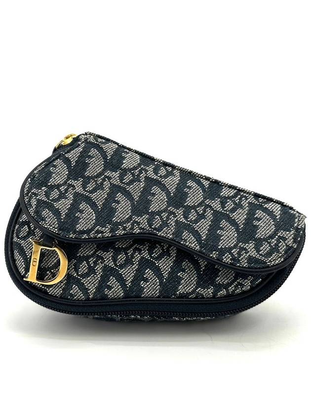 Christian Vintage Oblique Saddle Pouch - DIOR - BALAAN 1