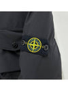 Kids Waffen Patch Down Padded Jacket Black 771640234 V0029 - STONE ISLAND - BALAAN 4