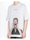 David Bowie Oversized Fit Short Sleeve T-Shirt White - IH NOM UH NIT - BALAAN 7