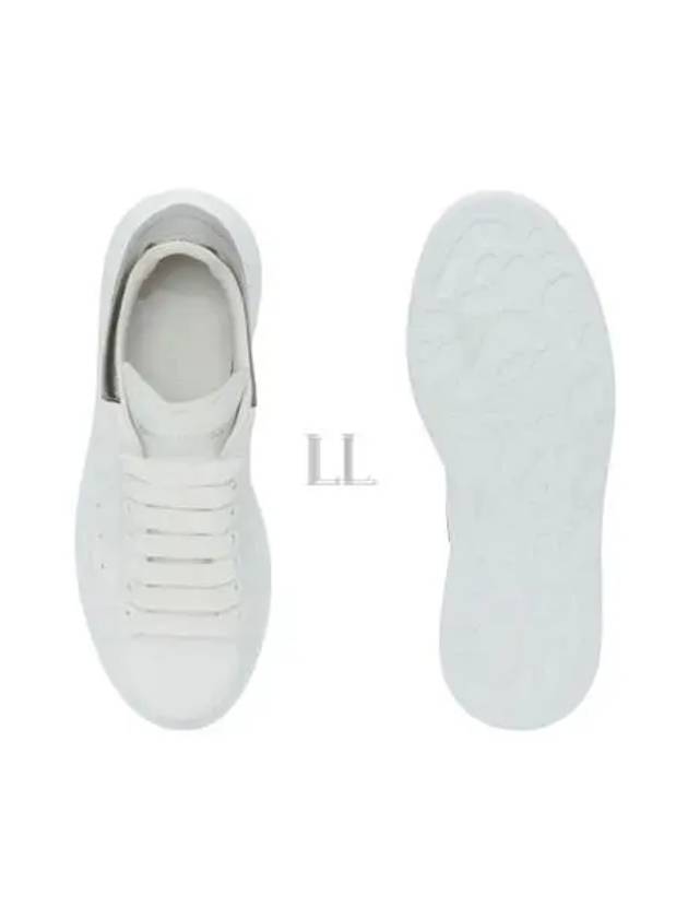 Oversized Low Top Sneakers Black White - ALEXANDER MCQUEEN - BALAAN 2