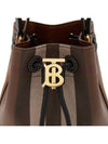 TB Mini Bucket Bag Dark Birch Brown - BURBERRY - BALAAN 9