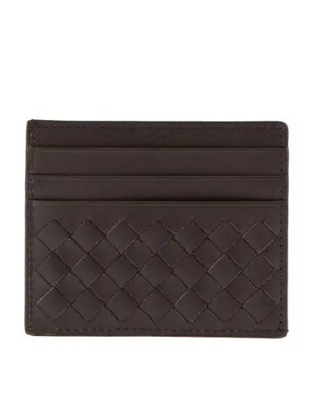 Intrecciato Card Wallet Brown - BOTTEGA VENETA - BALAAN 3