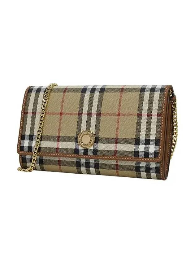 Vintage Check Chain Mini Cross Bag Archive Beige - BURBERRY - BALAAN 4