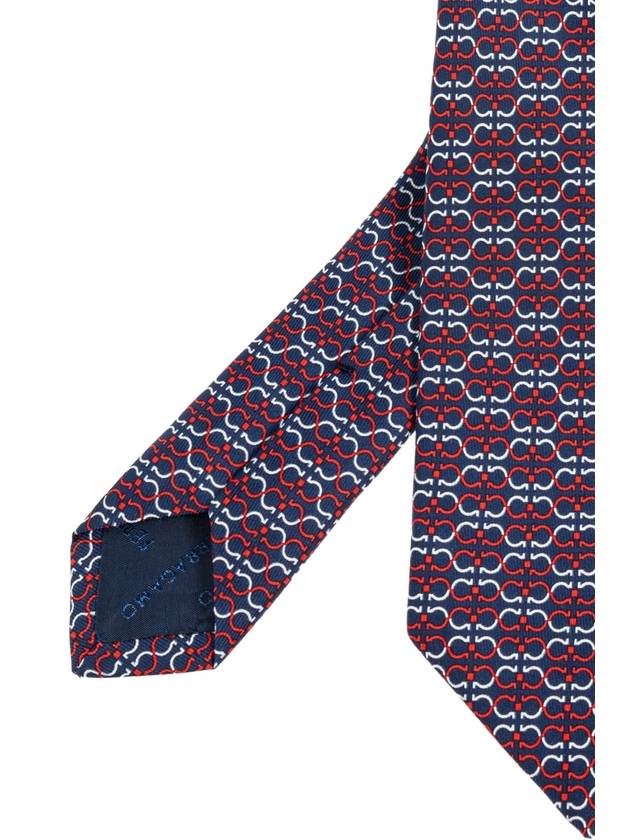 FERRAGAMO Silk Tie, Men's, Multicolour - SALVATORE FERRAGAMO - BALAAN 4