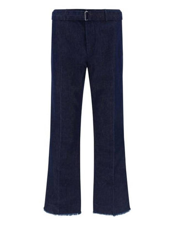 Casual Pants RMTR0111D060E23 29 BLUE - LANVIN - BALAAN 1