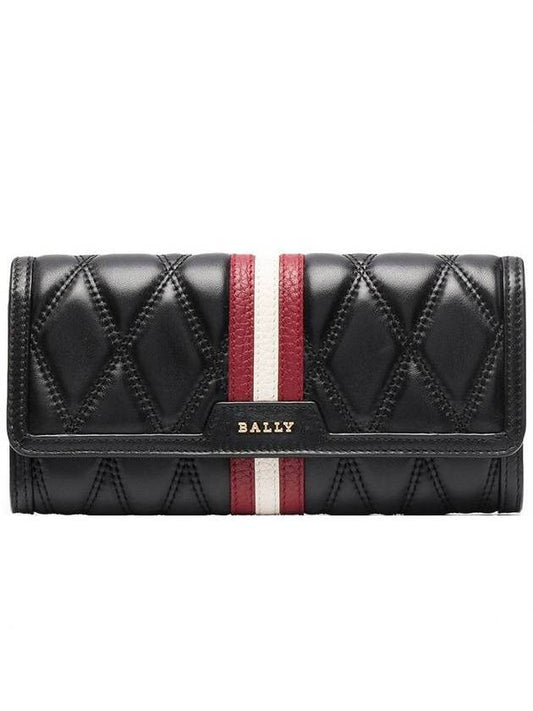 Dini logo long wallet black - BALLY - BALAAN 1