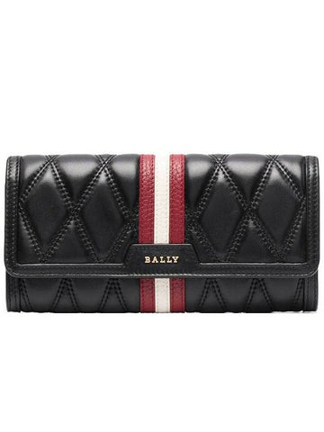 Dini logo long wallet black - BALLY - BALAAN 1