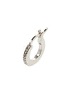 Pave Huggy Earrings C9337 SILVER - COACH - BALAAN 4