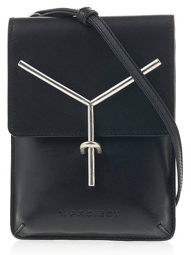 Y Logo Mini Cross Bag Black - Y/PROJECT - BALAAN 1