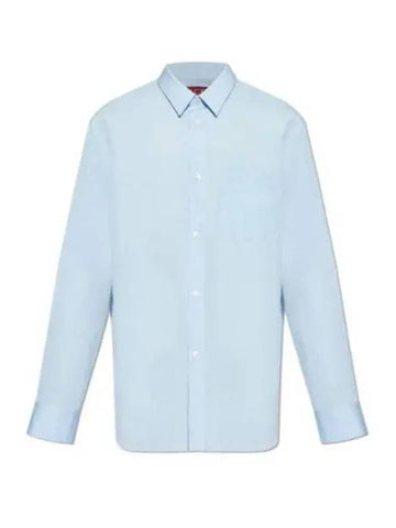 791731 21131 4990 Cotton Poplin Shirt - GUCCI - BALAAN 1