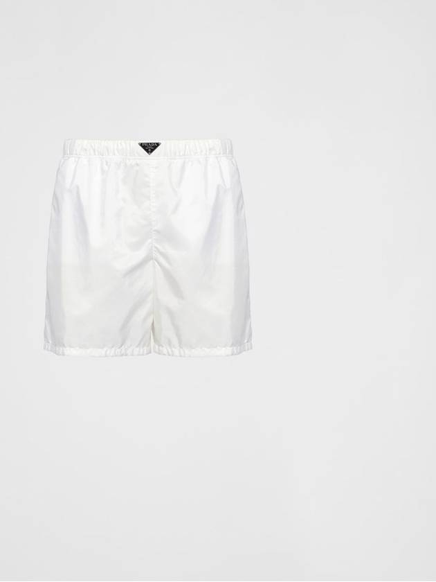 Re-Nylon Swim Shorts White - PRADA - BALAAN 2