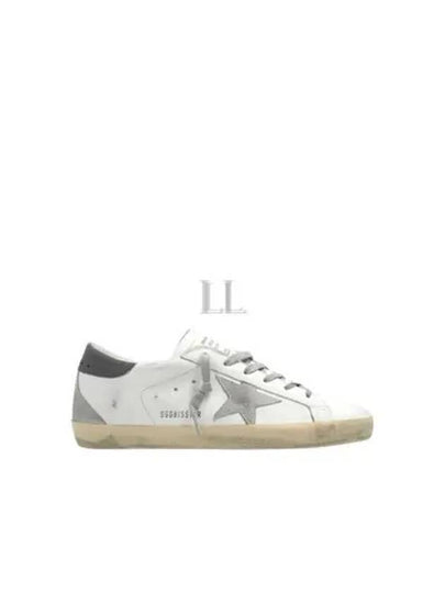 Superstar Leather Low Top Sneakers Grey White - GOLDEN GOOSE - BALAAN 2