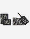 Oblique Jacquard Travel Kit Clutch Bag Blue - DIOR - BALAAN 5