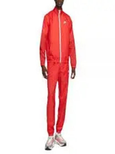 Club Lined Woven Tracksuit Red - NIKE - BALAAN 2