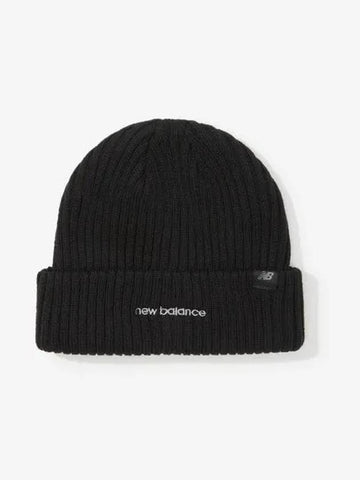 NBGDEFE801 Basic Beanie BLACK - NEW BALANCE - BALAAN 1