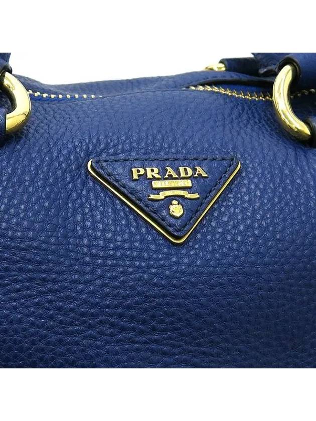 BL778M gold logo decoration Vitello Dino 2WAY - PRADA - BALAAN 5