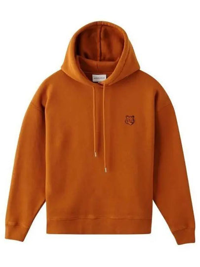 Bold Fox Head Patch Comfort Hoodie Orange - MAISON KITSUNE - BALAAN 2