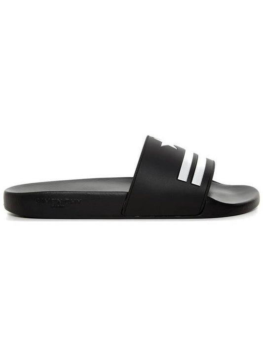 Star Line Slippers Black - GIVENCHY - BALAAN 1
