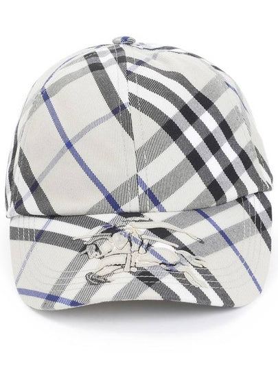 Vintage Check Base Ball Cap Green - BURBERRY - BALAAN 2