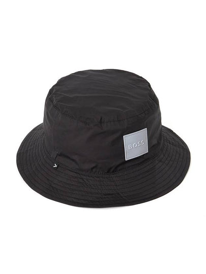 Men's Logo Patch Bucket Hat Black - HUGO BOSS - BALAAN 2