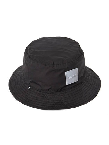 Men's Logo Patch Bucket Hat Black - HUGO BOSS - BALAAN 1