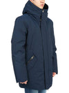 EDWARD NFR NAVY Men s Hooded Padded Jumper Coat Regular Fit - MACKAGE - BALAAN 8