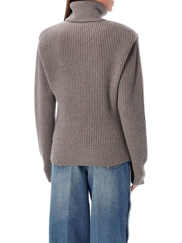 Women s Long Sleeve Turtleneck Gray - STELLA MCCARTNEY - BALAAN 3