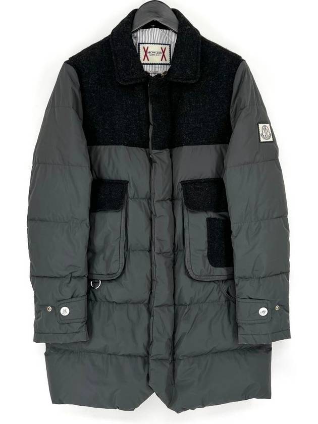 Gamma blue long padded jacket size 2 - MONCLER - BALAAN 3