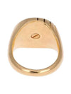 Men's Medusa Logo Ring Gold - VERSACE - BALAAN 4