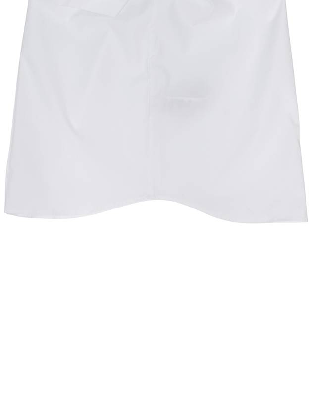 Kids Cotton Short Sleeve Shirt White - BURBERRY - BALAAN 7