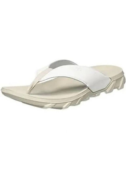 Mx Flipsider Logo Flip Flops White - ECCO - BALAAN 2