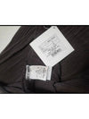 Skirt hatching pleated dark brown size 2 - ISSEY MIYAKE - BALAAN 4